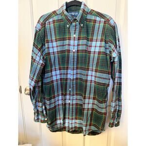 Ralph Lauren Blake Tartan Plaid Button-Down Shirt – Men’s Medium